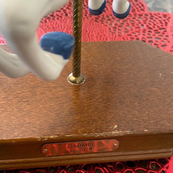 VINTAGE CAROUSEL HORSE FIGURINE 🎠 - Picture 8 of 16